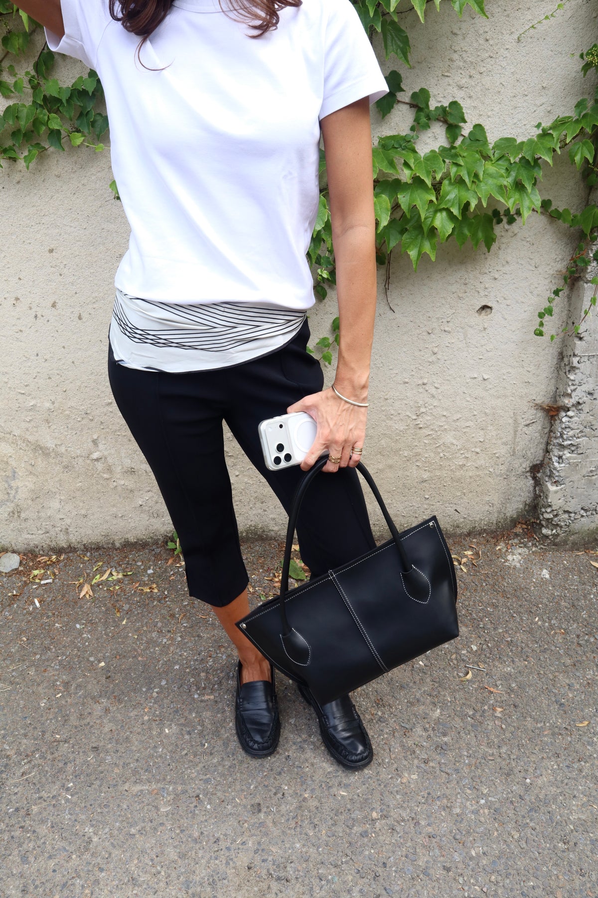SILVY BAG IN BLACK-BIG SIZE