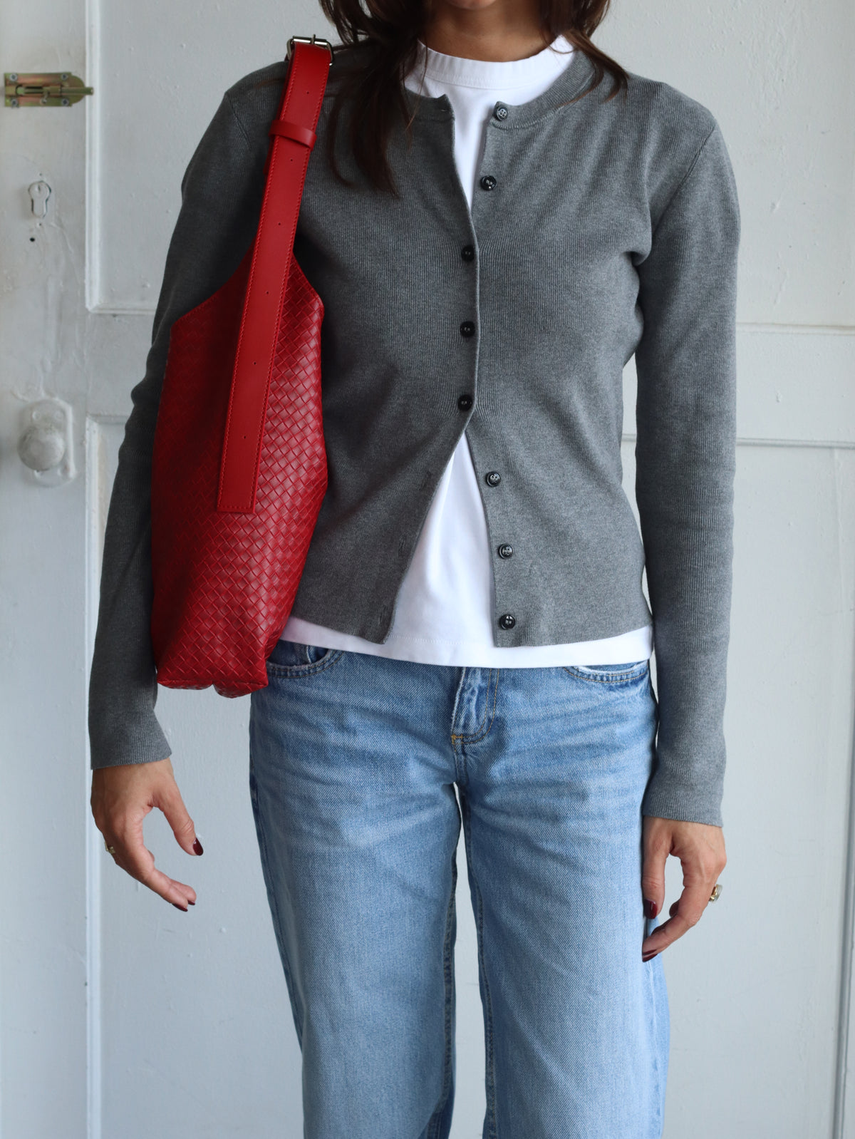 HOBO BAG IN RED