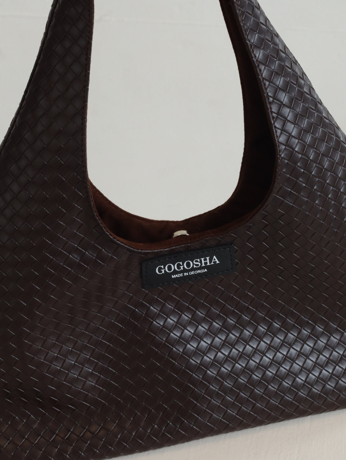 MINI HOBO BAG IN DARK BROWN