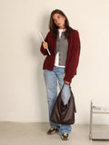 HOBO BAG IN DARK BROWN