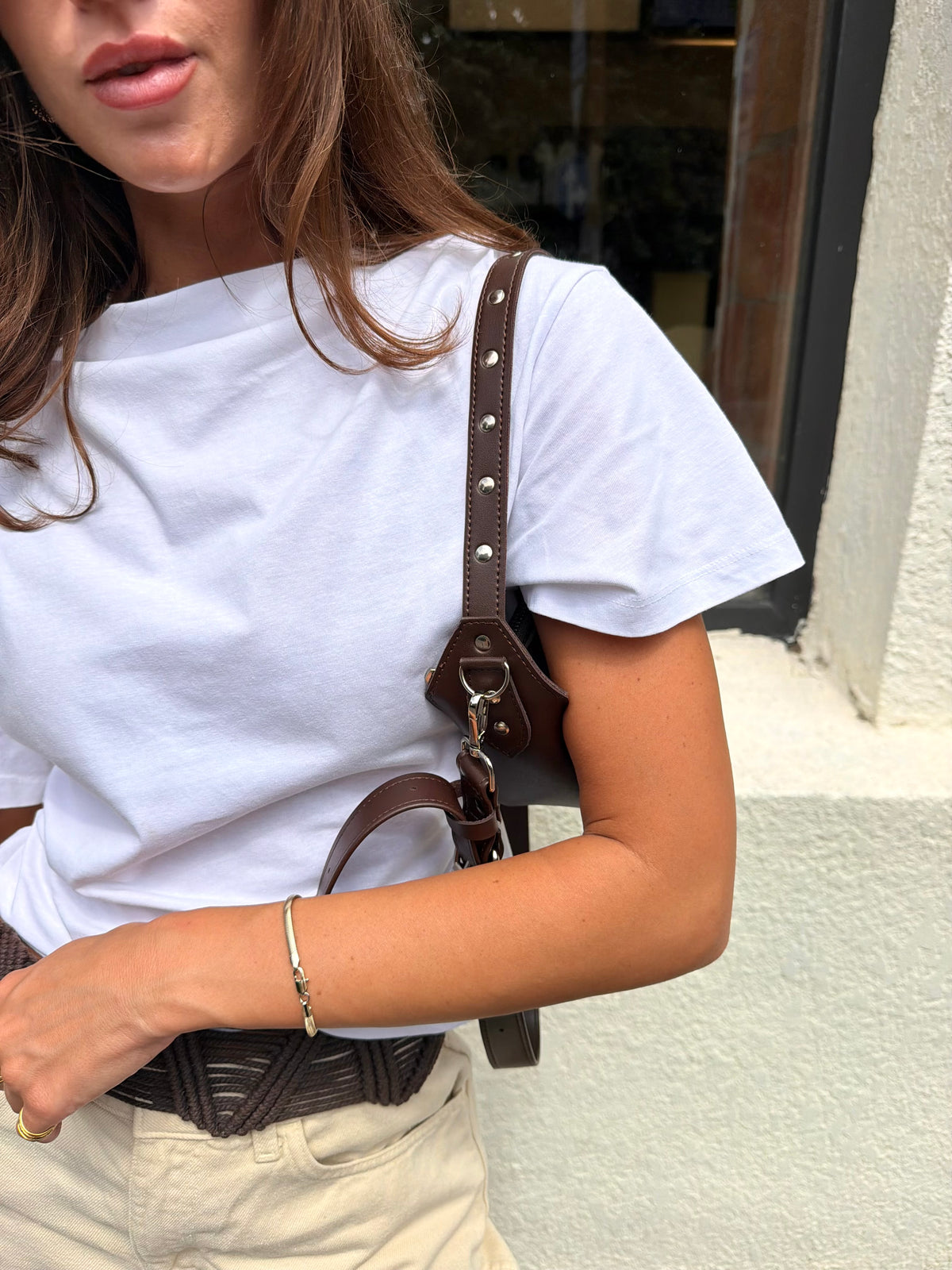 AMELIE BAG IN DARK BROWN
