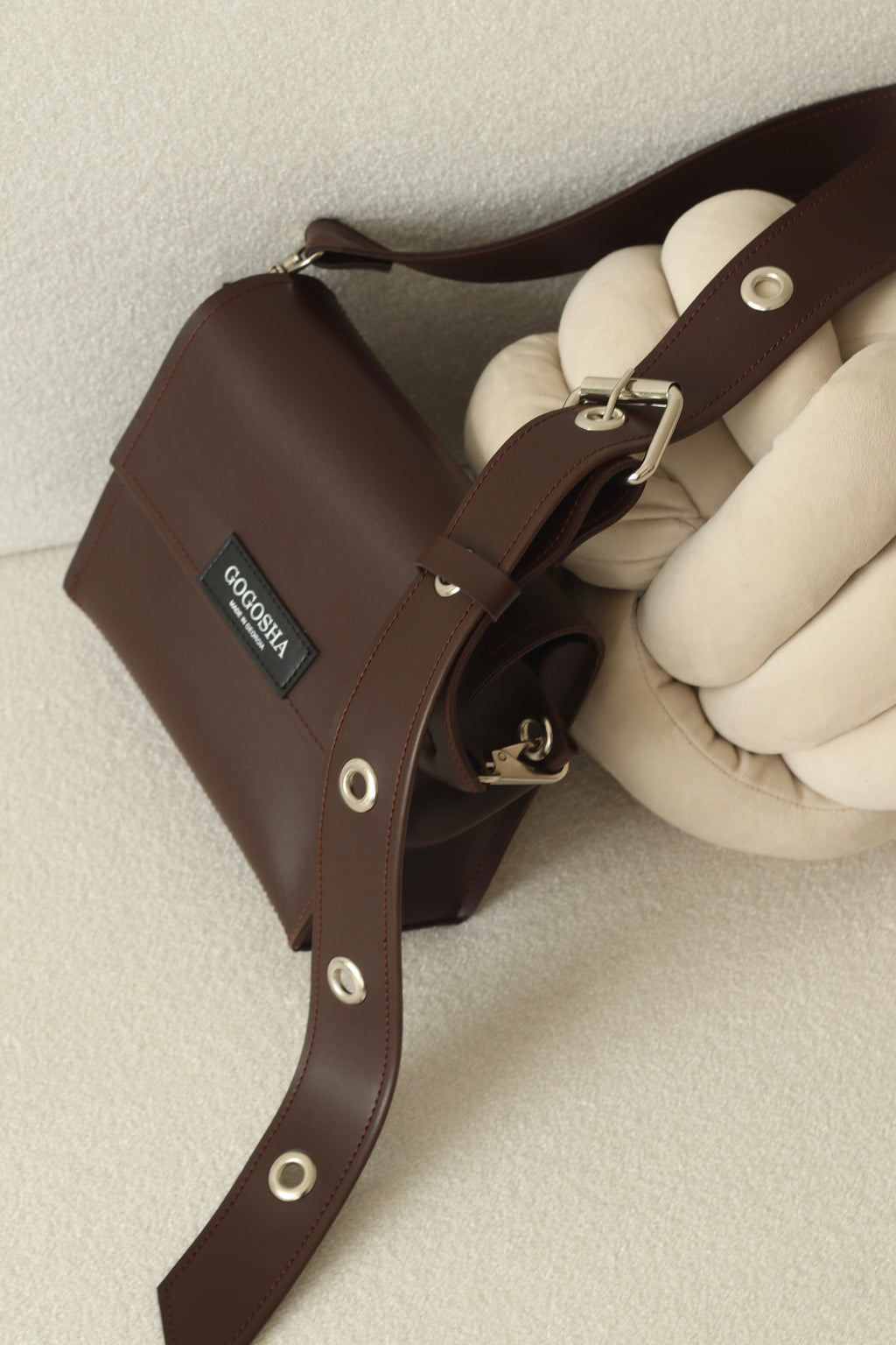 Big size eco-leather Mia bag