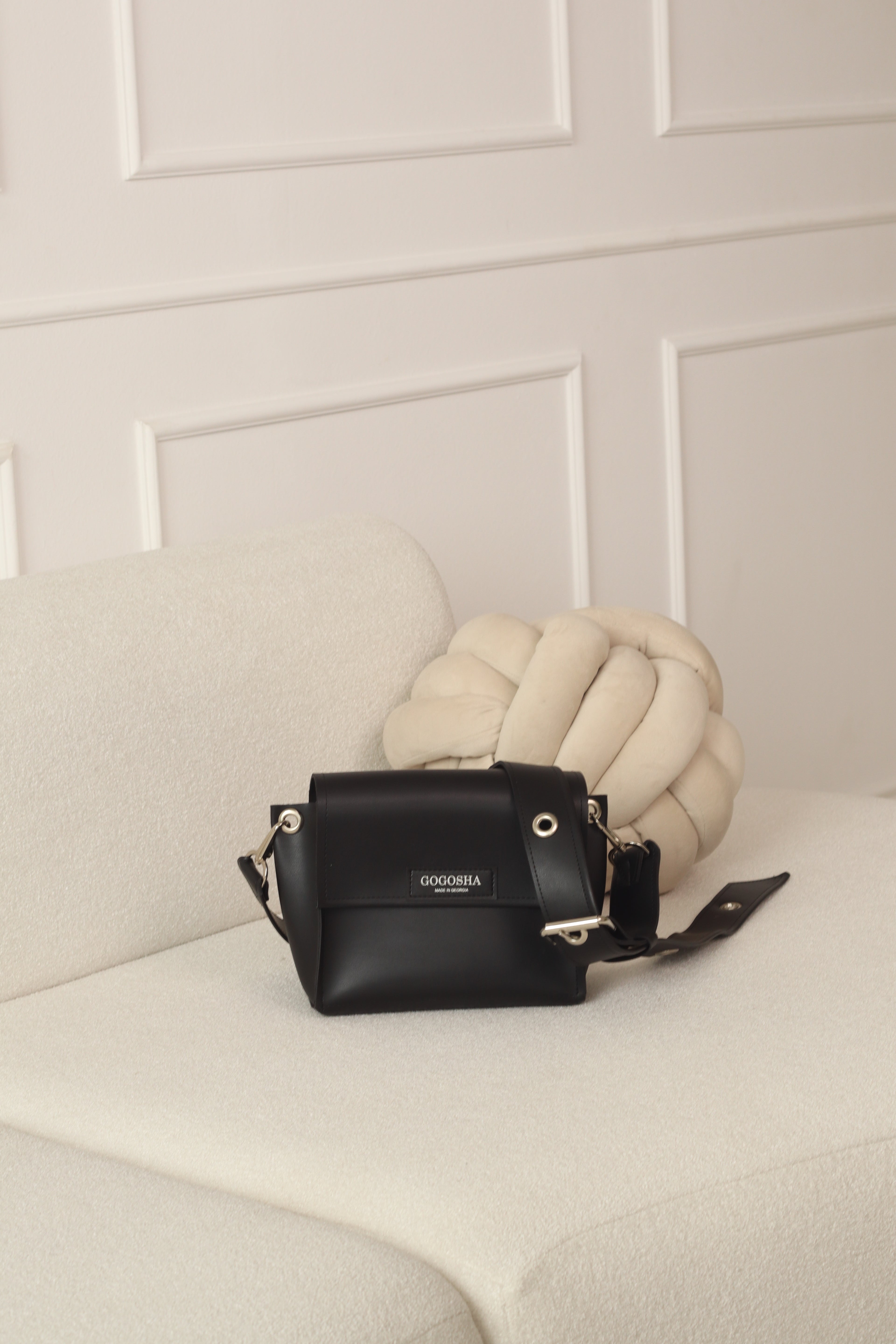 Big size eco-leather Mia bag