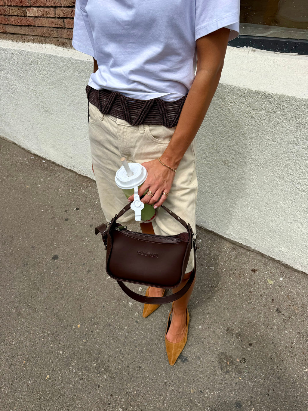 AMELIE BAG IN DARK BROWN