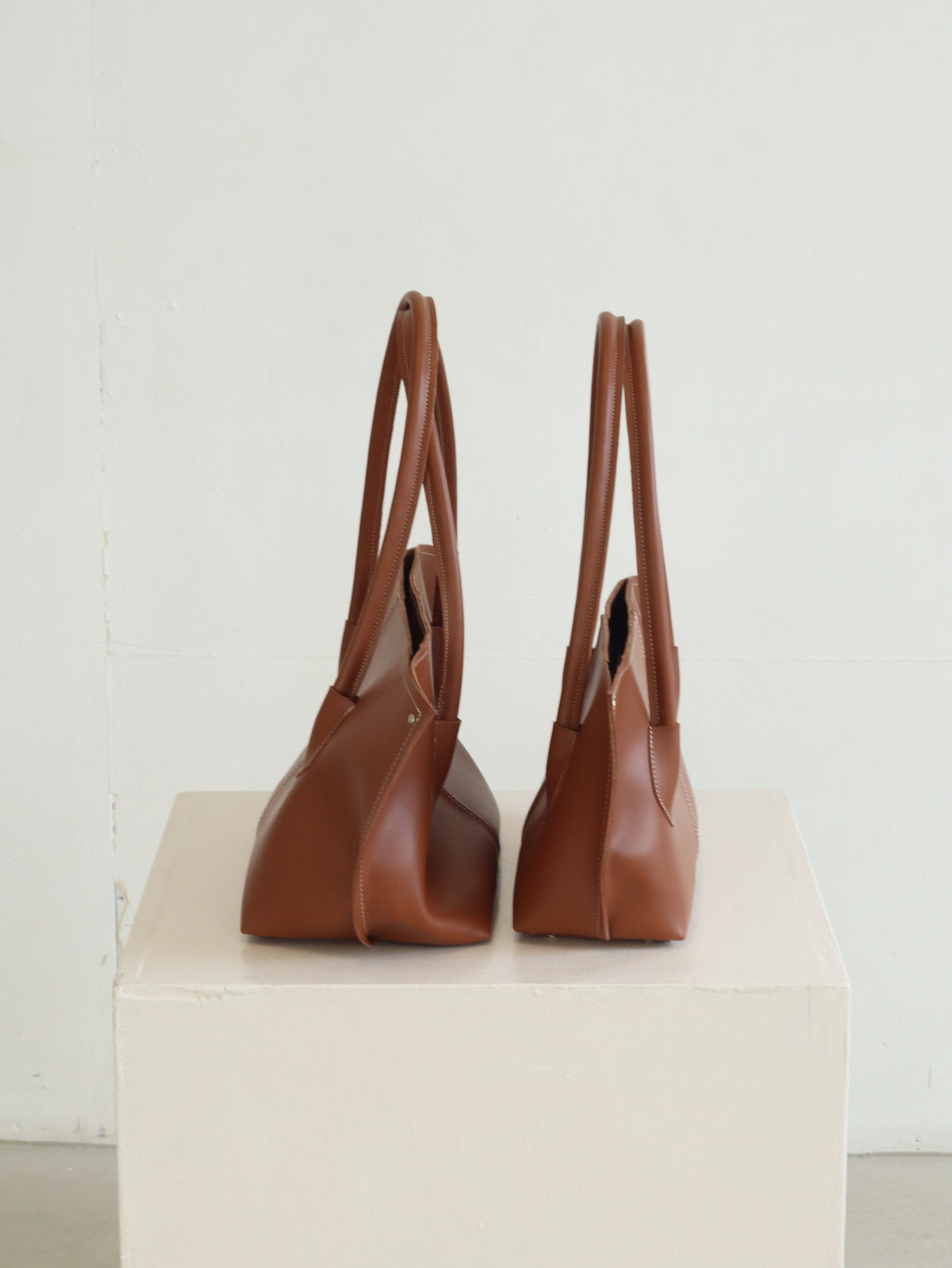 SILVY BAG IN LIGHT BROWN-BIG SIZE