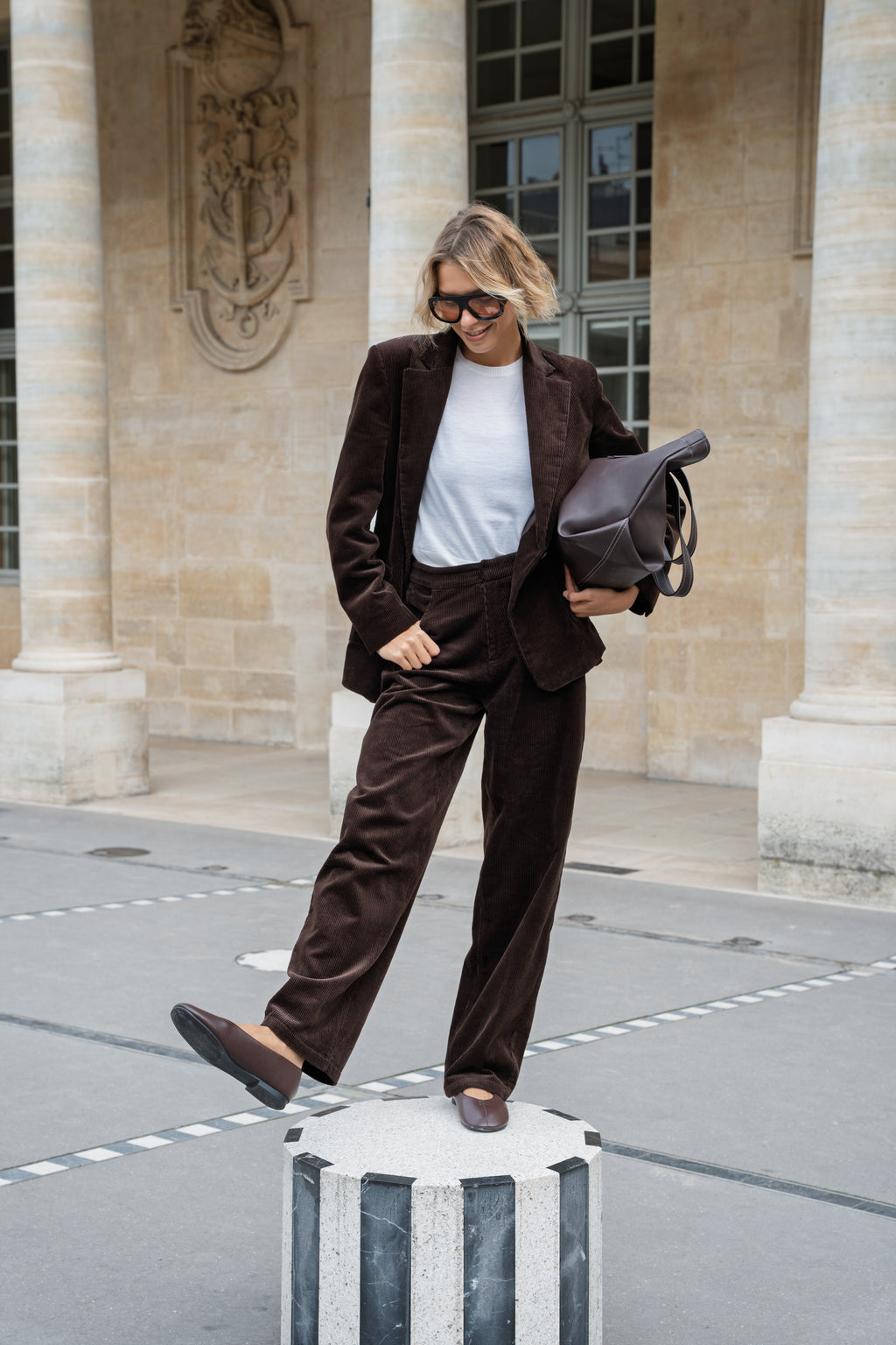 VIOLA BAG IN DARK BROWN