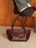 SILVY BAG IN BURGUNDY-BIG SIZE