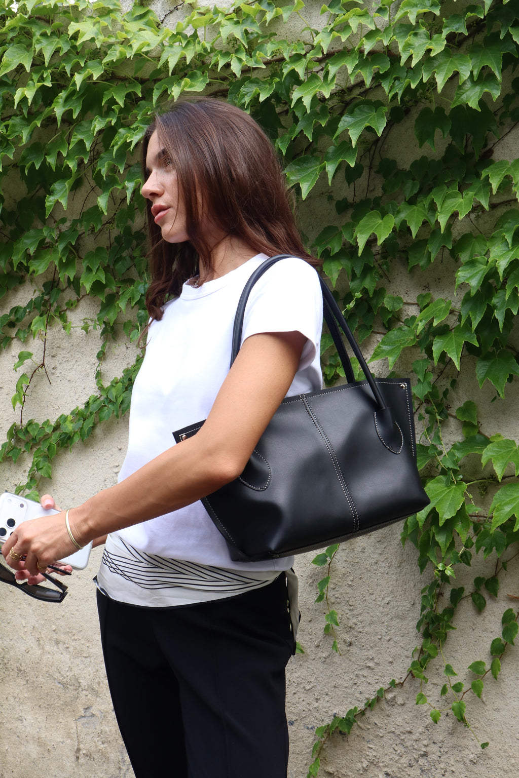SILVY BAG IN BLACK-BIG SIZE