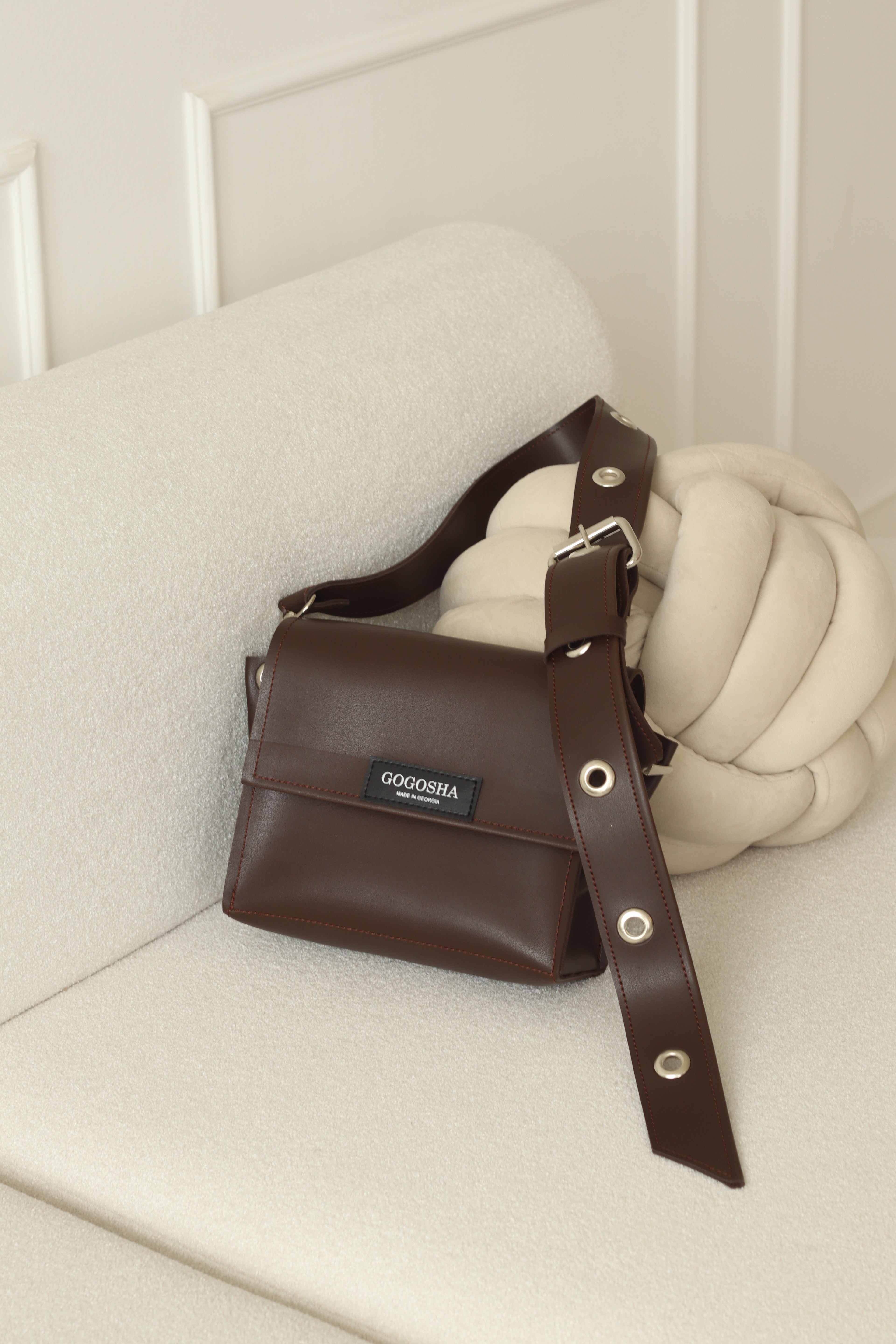 Big size eco-leather Mia bag