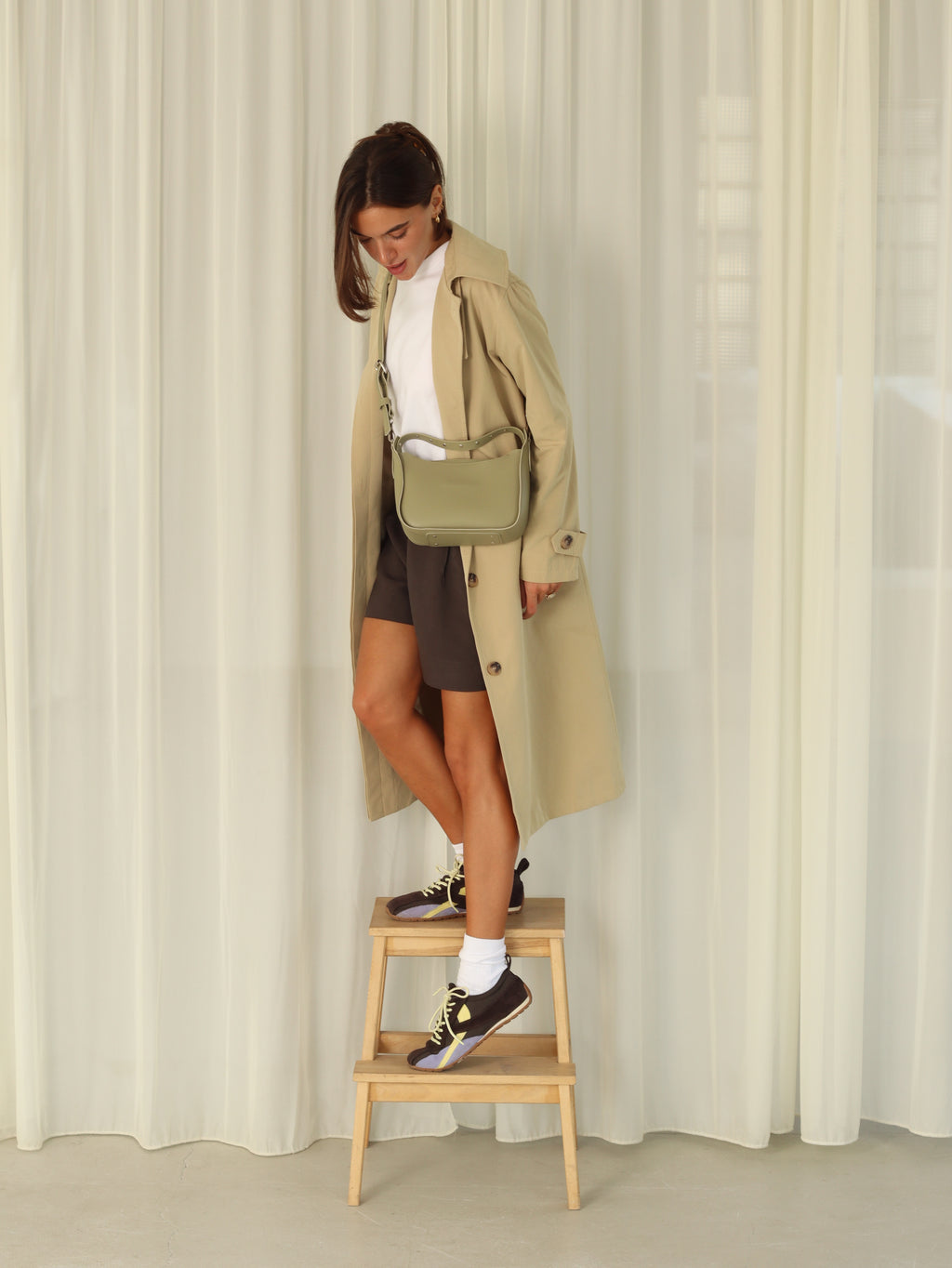 AMELIE BAG IN LIGHT GREEN