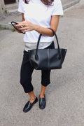 SILVY BAG IN BLACK-MEDIUM SIZE