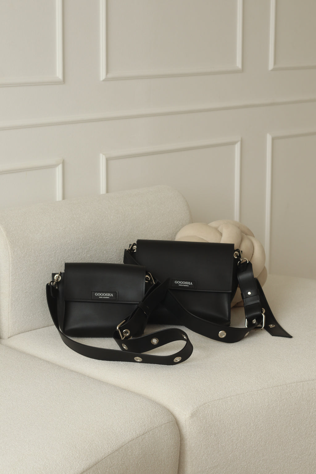 Big size eco-leather Mia bag
