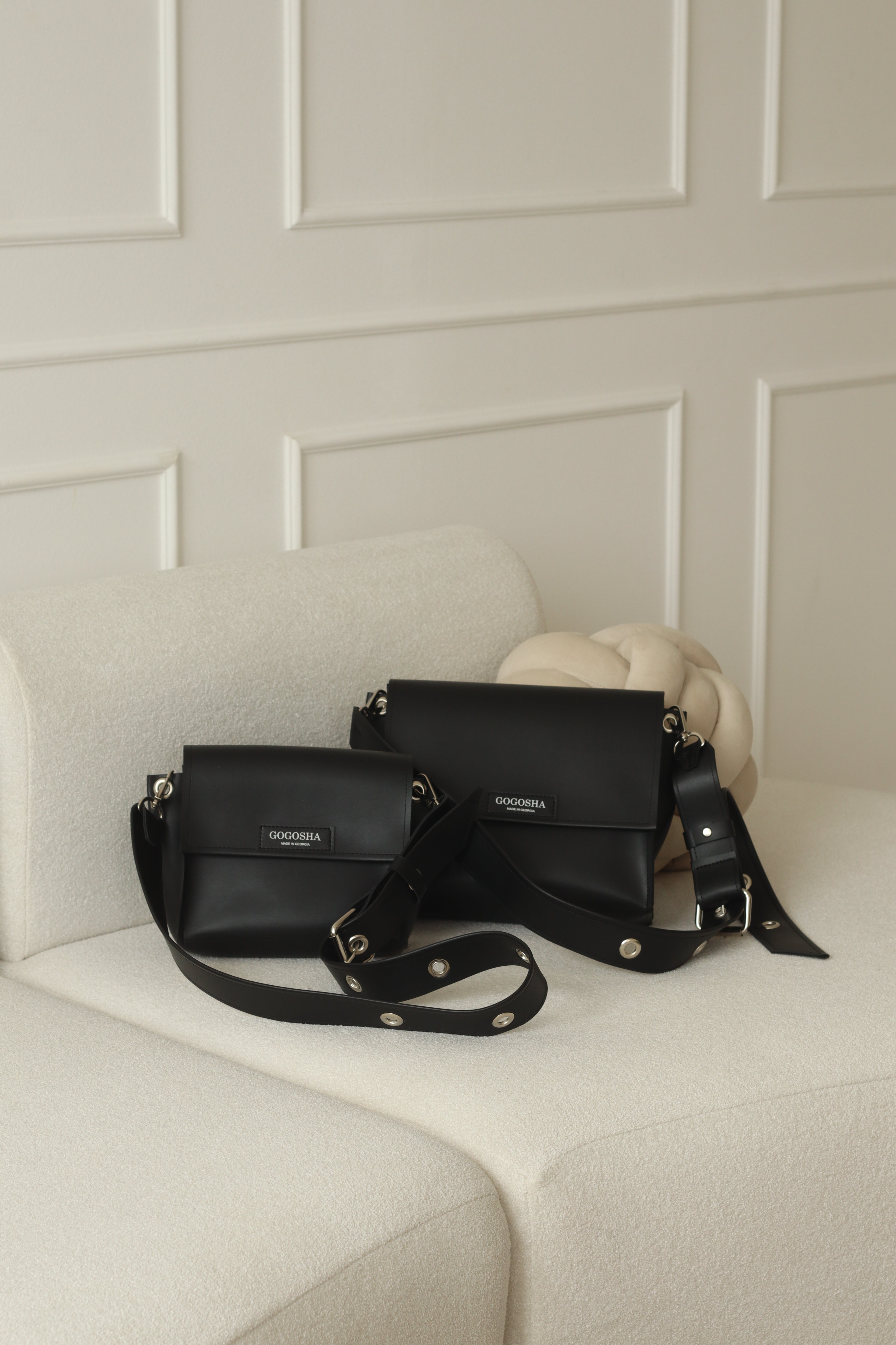 Big size eco-leather Mia bag