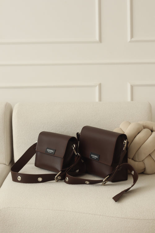 Big size eco-leather Mia bag