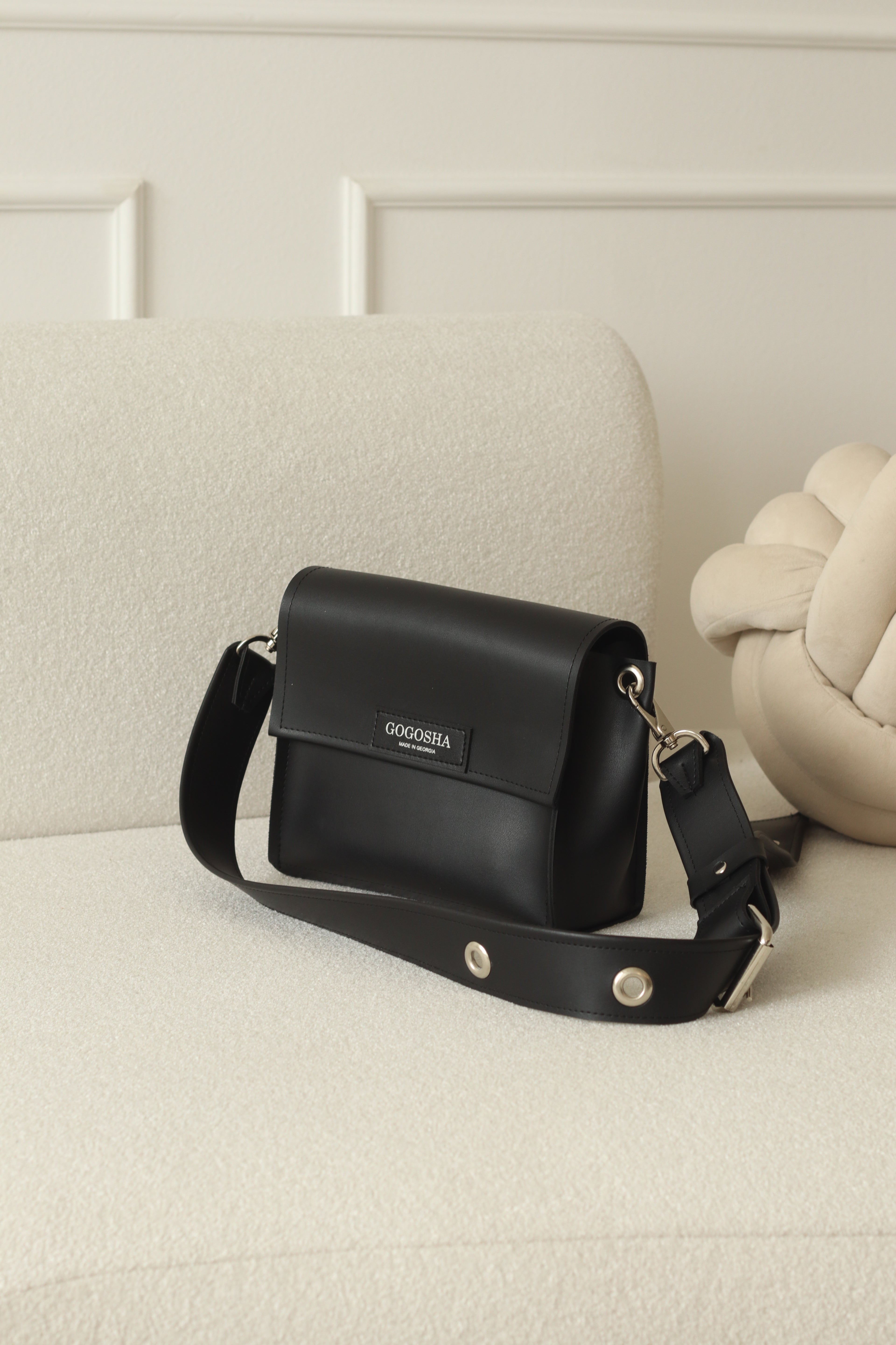 Big size eco-leather Mia bag